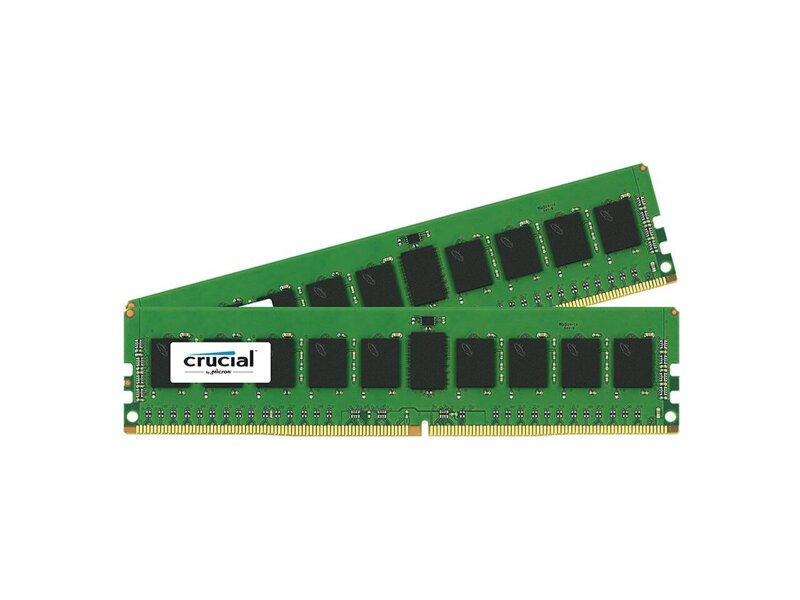 CT2K8G4WFD8213  Crucial DDR4 16GB Kit (8GBx2) 2133 MT/ s (PC4-17000) CL15 DR x8 ECC Unbuffered DIMM 288pin, EAN: 649528767455