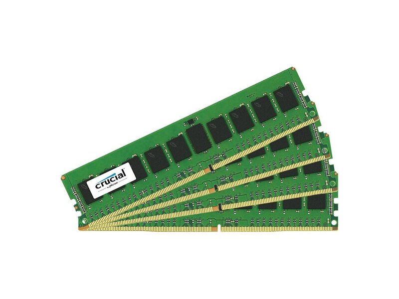 CT4K8G4WFD8213  Crucial DDR4 32GB Kit (8GBx4) 2133 MT/ s (PC4-17000) CL15 DR x8 ECC Unbuffered DIMM 288pin, EAN: 649528767462
