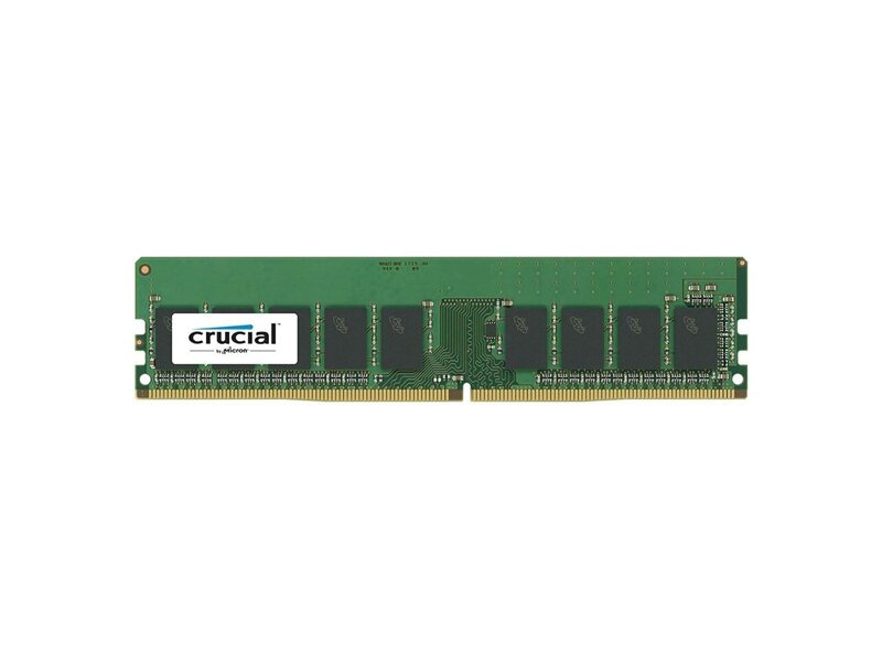 CT8G4WFD8266  Crucial DDR4 8GB 2666 MT/ s (PC4-21300) CL19 DR x8 ECC Unbuffered DIMM 288pin, EAN: 649528776822