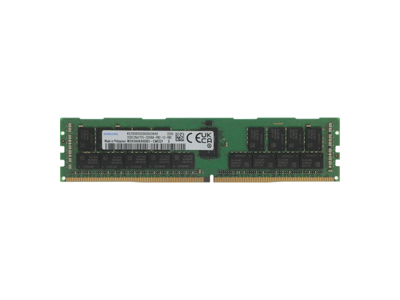 M393A4K40DB3-CWEGY  Samsung RDIMM DDR4 32GB 3200 MHz (PC4-25600) ECC Registered