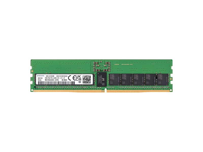 M321R4GA3EB2-CCPPF  Samsung RDIMM DDR5 32GB 6400 MHz (PC5-51200) ECC Registered