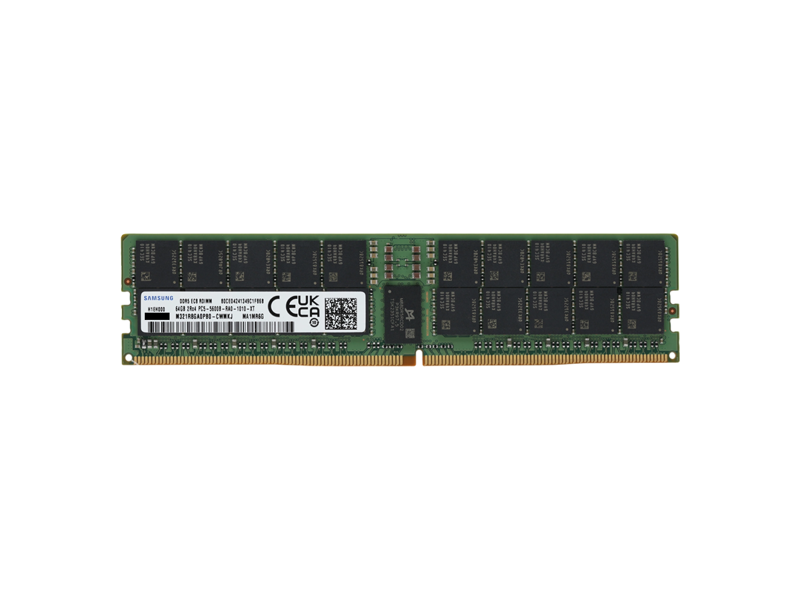 M321R8GA0PB0-CWMKJ  Samsung RDIMM DDR5 64GB 5600 MHz (PC5-44800) ECC Registered
