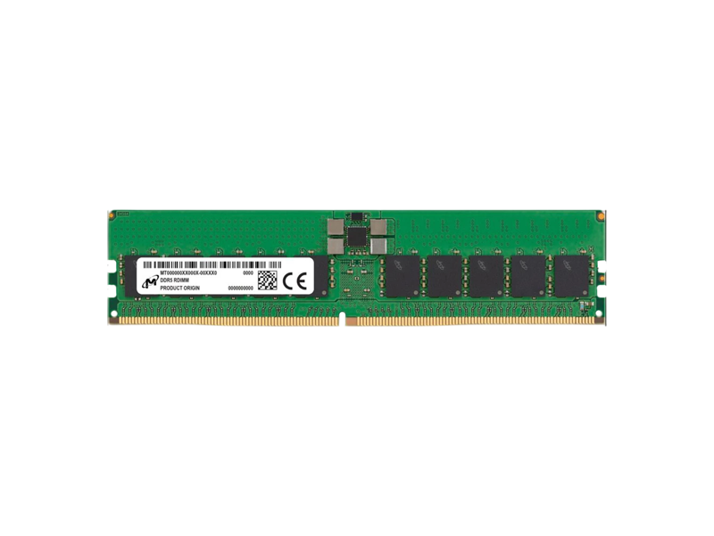 MTC20F1045S1RC56BD1  Micron RDIMM DDR5 32GB 5600 MHz (PC5-44800) ECC Registered