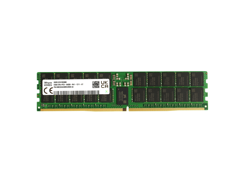 HMCG94AHBRA280N  Hynix RDIMM DDR5 64GB 6400 MHz (PC5-51200) ECC Registered