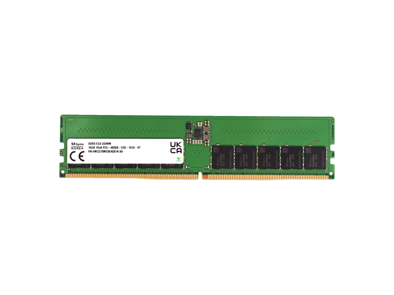 HMCG78MEBEA081N  Hynix DIMM DDR5 16GB 4800 MHz (PC5-38400) ECC Unbuffered