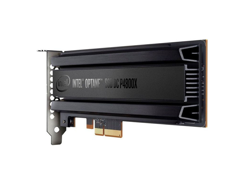 SSDPED1K750GA01  Intel Server SSD Optane DC P4800X Series (750GB, 1/ 2 Height PCIe x4, 20nm, 3D Xpoint)