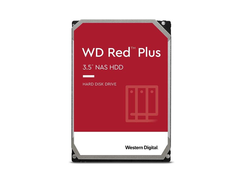 WD40EFZX.EU  WD HDD Red Plus™ WD40EFZX 4ТБ 3, 5'' 5400RPM 128MB (SATA-III) NAS Edition