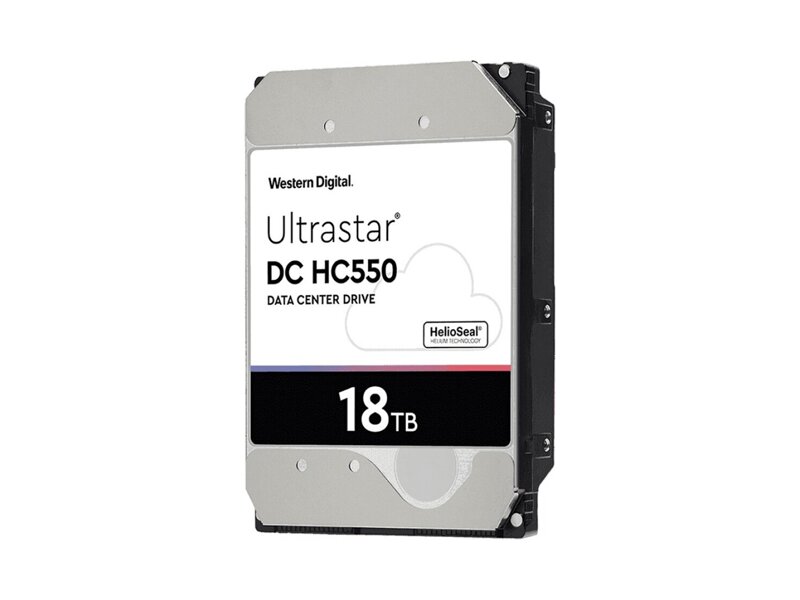 WUH721816ALE6L4 (0F38462)  HDD Server WD Ultrastar DC HC550 WUH721816ALE6L4 (3.5'', 16TB, 512Mb, 7200rpm, SATA-III)