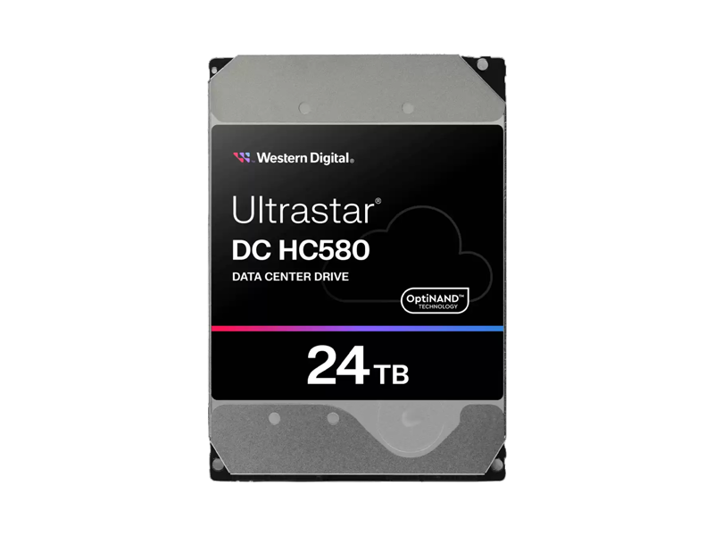 WUH722424ALE6L4  HDD WD 24TB 3.5'' SATA6G 7200rpm 512MB Server Ultrastar DC HC580