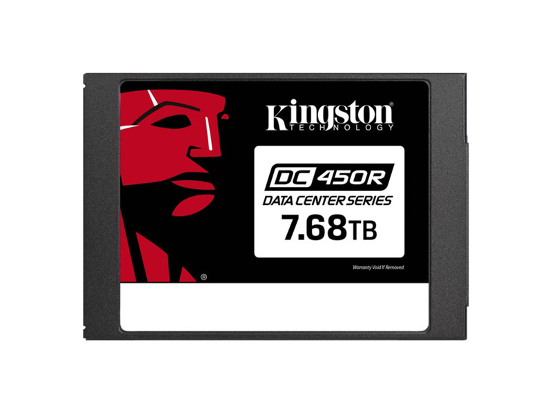 SEDC450R/7680G  Kingston Server SSD DC450R (2.5'', 7680GB, SATA3, R/ W 560/ 504MB/ s IOPs 99 000/ 19 000) (0,3 DWPD/ 5 лет) 1