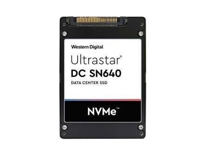 0TS1960  WD Server SSD Ultrastar DC SN640 WUS4BB096D7P3E1 (2.5'', 960GB, U.2 PCIe 3.0 x4 NVMe (96L BICS4 3D TLC) 0.8DWPD)