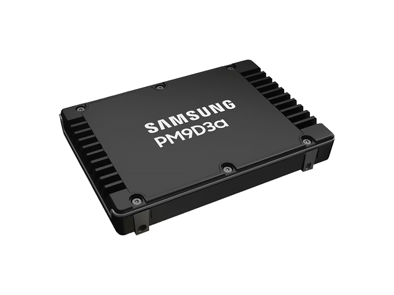 MZWL615THBLF-00AW7  Samsung SSD PM9D3a, 15360GB, U.3 (2.5'' 15mm), NVMe, PCIe 5.0 x4, 3D TLC, R/ W 12000/ 6000MB/ s, IOPs 2 000 000/ 350 000, TBW 28032, DWPD 1