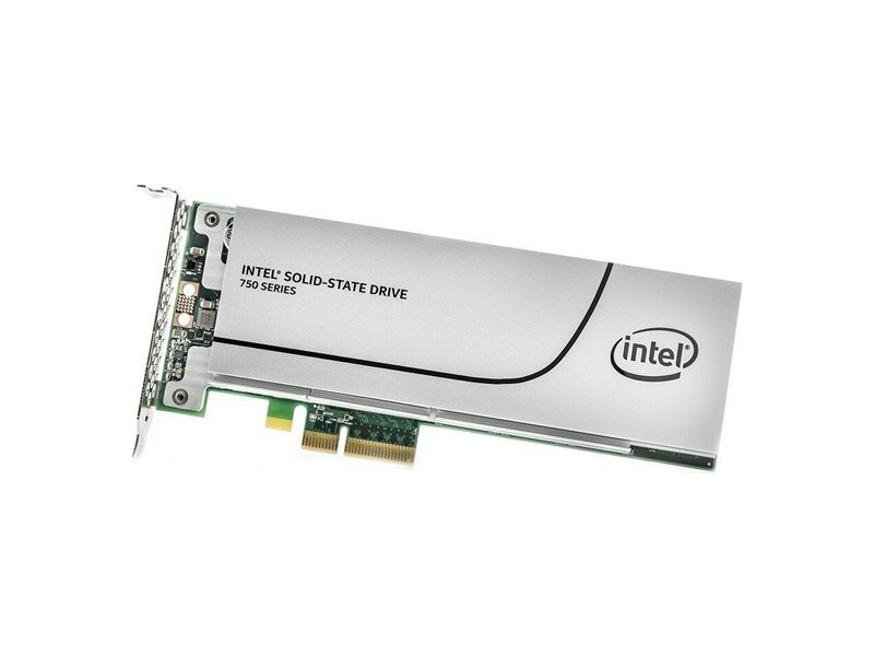 SSDPE2MW400G4X1  Intel Server SSD 750 Series SSDPE2MW400G4X1 (2.5'', 400GB, PCIe 3.0 x4, 20nm, MLC)