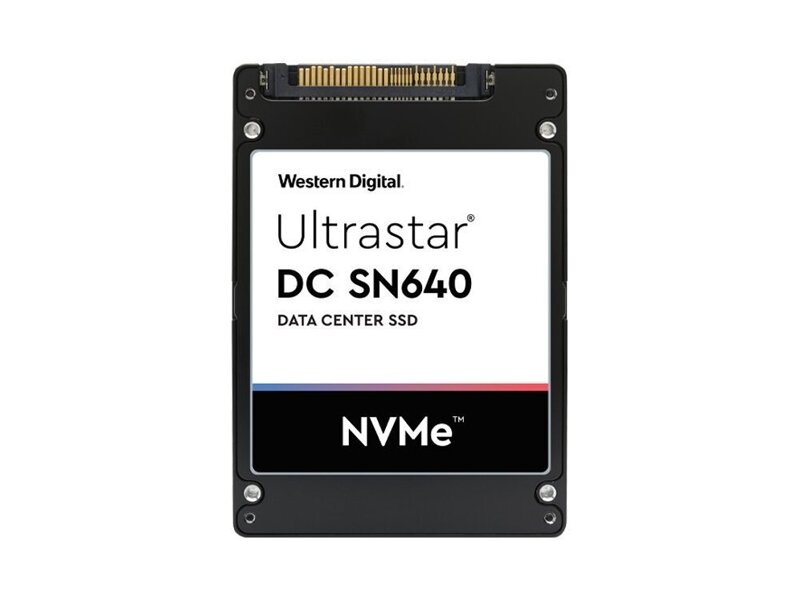 WUS4BB019D7P3E1 (0TS1961)  WD Server SSD Ultrastar DC SN640 WUS4BB019D7P3E1 (2.5'', 1920GB, U.2 PCIe 3.0 x4 NVMe (96L BICS4 3D B26TLC) 0.8DWPD)