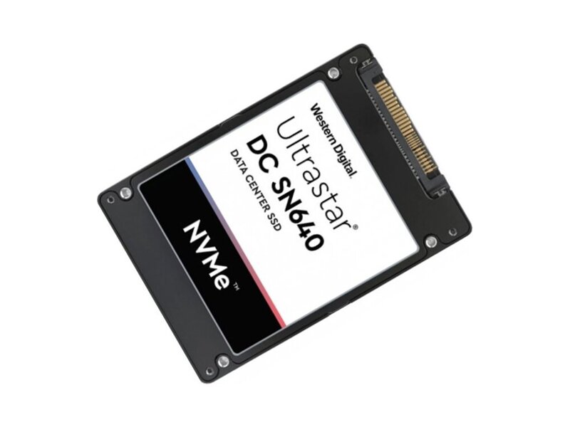WUS4BB038D7P3E1  WD Server SSD Ultrastar DC SN640 WUS4BB038D7P3E1 (2.5'', 3840GB, U.2 SFF-7 PCIe 3.0 x4 NVMe TLC RI-0.8DW/ D BICS4 SE) 0TS1962