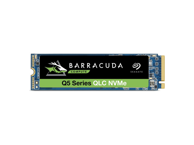 ZP500CV3A001  Seagate SSD BarraCuda Q5 ZP500CV3A001 (2.5'', 500GB, PCIe Gen3 x4, NVMe 1.3, 3D NAND) 1