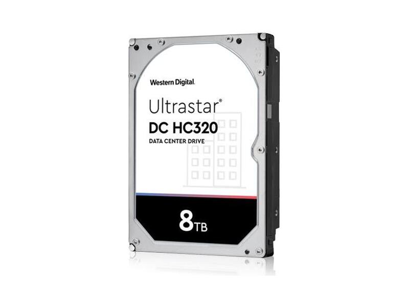 0B36400  HDD Server WD Ultrastar DC HC320 HUS728T8TAL5204 (3.5'', 8TB, 256Mb, 7200rpm, SAS 512E)