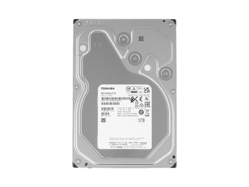 MG10ADA10TE  HDD Toshiba 10TB 3.5'' SATA 6G 7200 rpm 512MB MG Series