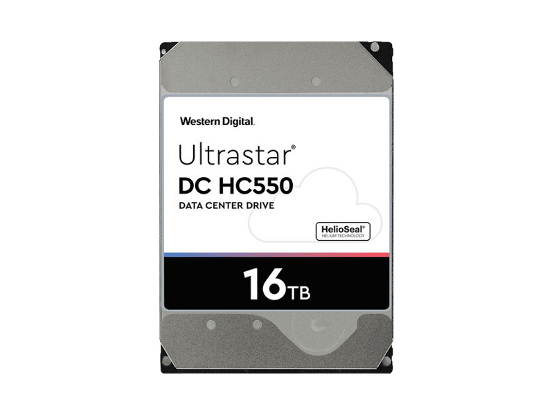 WUH721816AL4204  HDD WD Western Digital Ultrastar DC HC550 WUH721816AL4204 (0F38327) 16ТБ 3.5'' 7200RPM 512MB SAS 4KN Helium