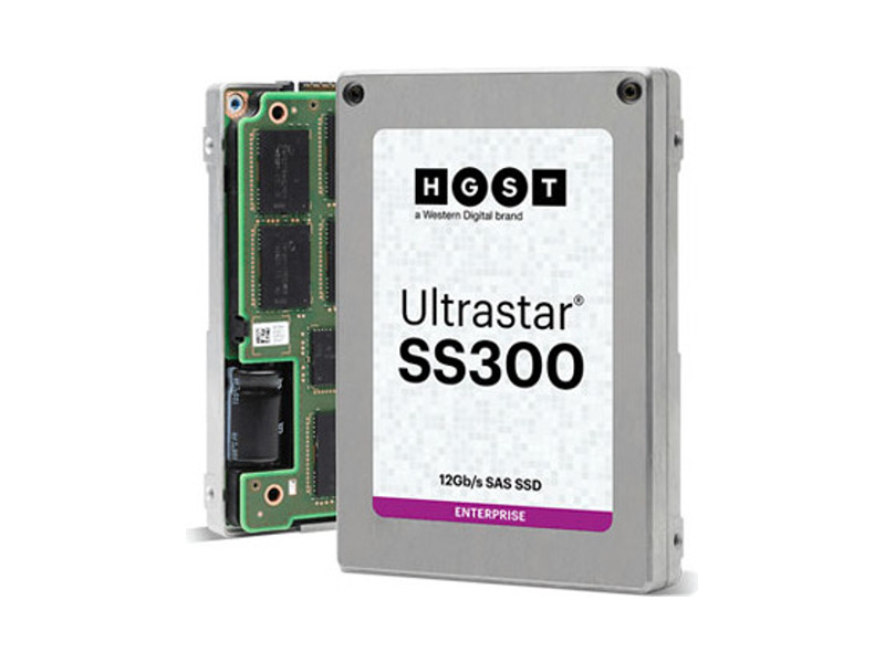 HUSMM3240ASS204 (0B34953)  WD Server SSD Ultrastar DC SS300 HUSMM3240ASS204 (2.5'', 400GB 15мм SAS12G (MLC))