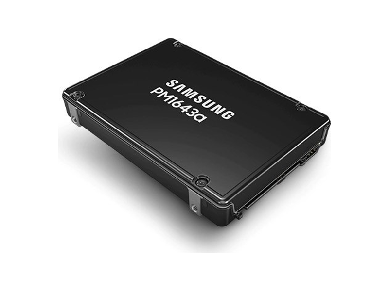 MZILT1T6HBJR-00007  Samsung Enterprise SSD, 2.5''(SFF), PM1643a, 1600GB, SAS, 12Gb/ s, R2100/ W1800Mb/ s, IOPS(R4K) 430K/ 60K, MTBF 2M, 3DWPD/ 5Y