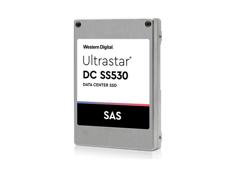 WUSTR6416ASS204 (0B40333)  WD Server SSD Ultrastar DC SS530 WUSTR6416ASS204 (2.5'', 1600GB 15мм SAS12G (TLC) 3DWPD)