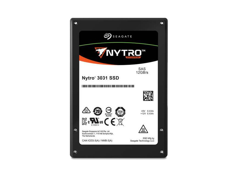 XS3840SE70004  SSD Seagate 3840GB 2.5'' SAS12G 10000rpm Nytro