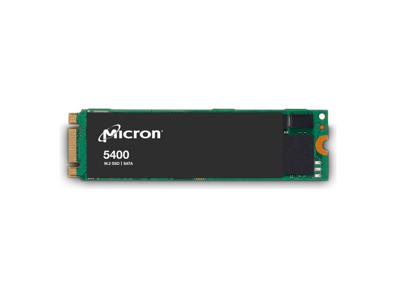 MTFDDAV240TGC-1BC1ZABYYR  Micron SSD 5400 Boot, 240GB, M.2(22x80mm), SATA3, 3D TLC, R/ W 540/ 290MB/ s, IOPs 62 000/ 12 000, TBW 435, DWPD 1