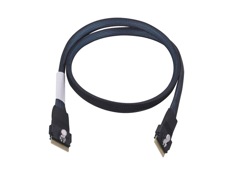 2305000-R  Кабель Adaptec ACK-I-SlimSASx8-SlimSASx8-0.8M (Internal SlimSAS x8 (SFF-8654) to SlimSAS x8 (SFF-8654) tri-mode cable. It measures 0.8 meter and is used for connecting a SAS/ SATA/ NVMe adapter to a SAS/ SATA/ NVMe backplane)