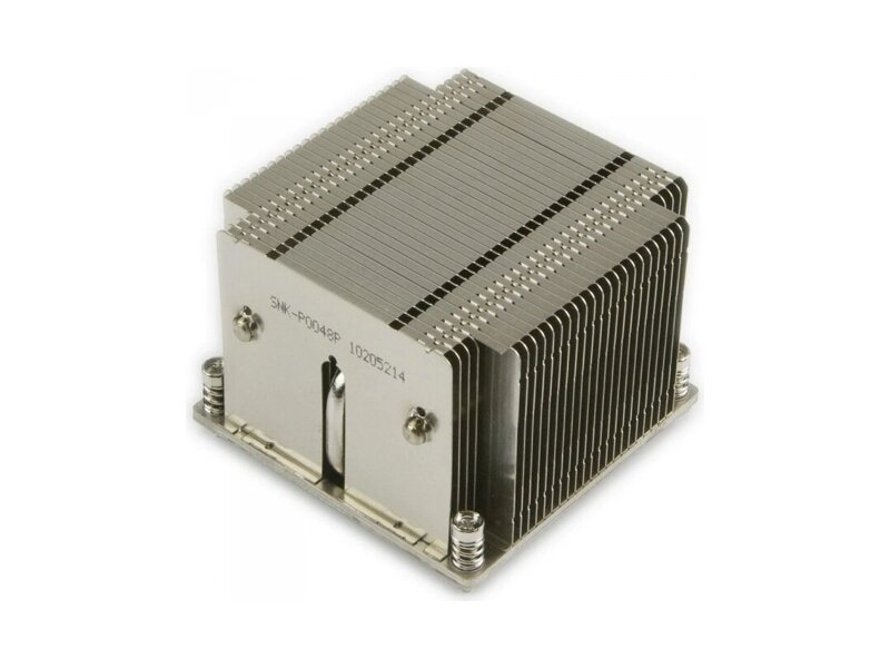 SNK-P0048  Радиатор SuperMicro SNK-P0048P 2U Passive CPU Heat Sink for LGA2011/ LGA2066 Square ILM