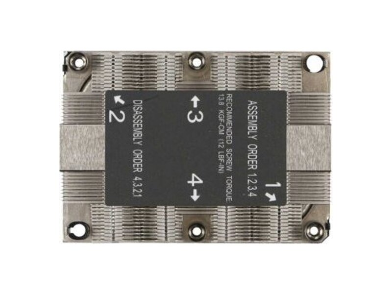 SNK-P0067PSMB  Радиатор Supermicro SNK-P0067PSMB 1U Passive Socket LGA3647-0 1
