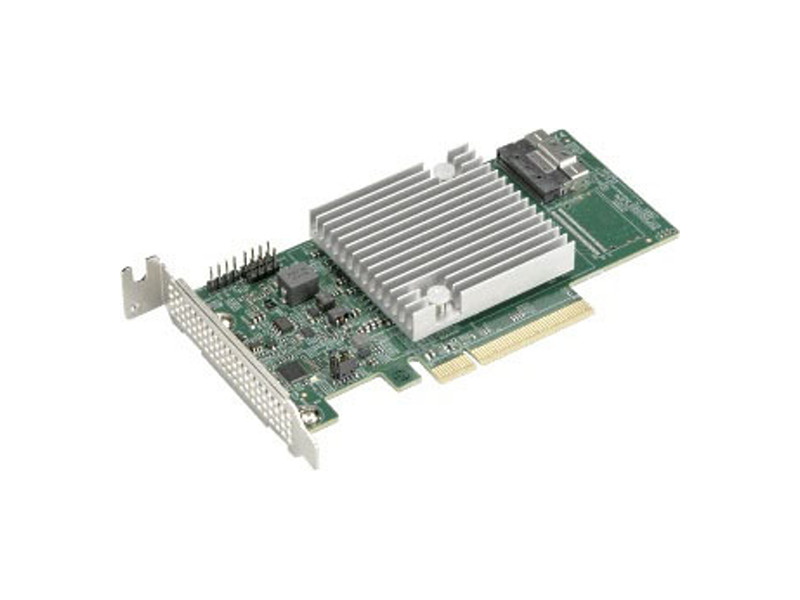AOC-S3808L-L8IT-O  Supermicro AOC-S3808L-L8IT-O 12Gb/ s Multi-Port SAS PCIe Gen 4.0 Internal Host Bus Adapter