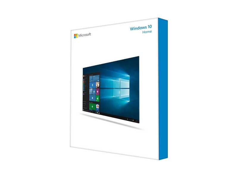 KW9-00132  MS Windows Home 10 Rus 64bit DVD 1pk DSP OEI