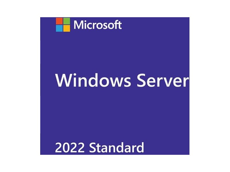 P73-08346  MS Windows Server Standard 2022 64-bit English 1pk DSP OEI DVD 24 Core