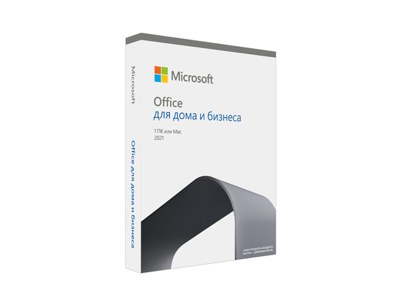 T5D-03546  Microsoft Office Home and Business 2021 Russian Russia Only Medialess (BOX)