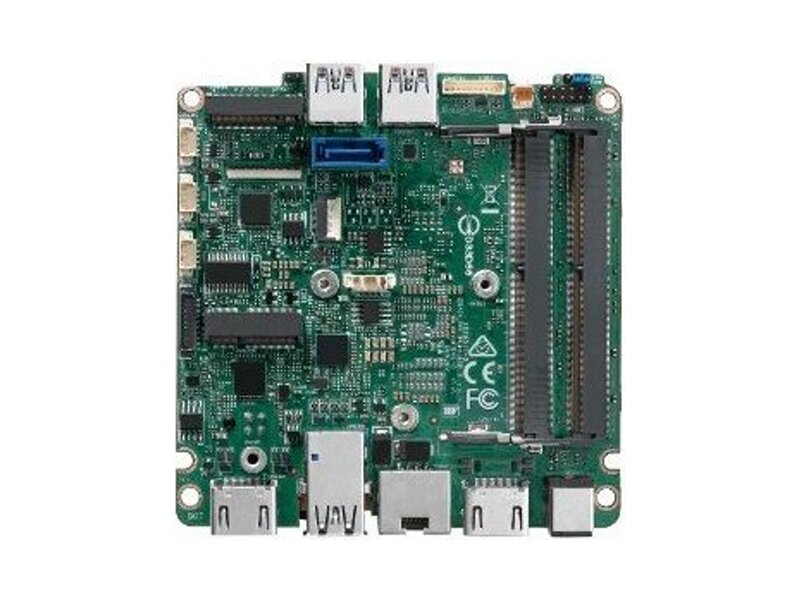 BLKNUC7I5DNBE  Intel NUC Board 7th Gen, Corei5-7300U, 2xDDR4 1.2V SODIMM, NVMe/ SATA M.2 and 2.5'' Drive, Intel 4K HD Graphics 640 (Dual HDMI 2.0a, w/ HDCP2.2), 7.1 Audio via HDMI/ DP+Combo Jack+Dual Microphone on FP, TPM 2.0, (2+2)xUSB 3.0, 1xLAN GbE