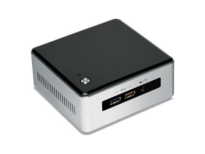 BOXNUC5I3RYHSN  Intel NUC kit, Core i3-5005U, 2x DDR3L 1.35V SODIMM (max 16GB), 2.5'' HDD/ SSD + M.2 SSD 6Gbps (42/ 60/ 80mm), 1TB SATA3 HDD, HD Graphics 5500 (mDP + mHDMI), 7.1 Audio via HDMI/ DP + Combo Jack, (2+2)xUSB 3.0, 1xLAN GbE, IR FP, WiFi 7265 AC, EU powercord 4