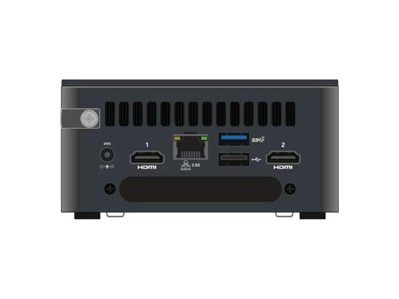 RNUC13ANHI70000  Мини ПК Nettop Intel NUC 13 Pro Kit, Intel Core i7-1360P, 5 GHz, Raptor Lake, 2 х SO-DIMM, DDR4-SDRAMх2 suppirted, HDD 2.5'', PCI Express, Serial ATA, Intel Wi-Fi 6E AX211, Bluetooth 5.3, Combo headphone/ mic port, Ethernet LAN (RJ-45) ports х1, Thunderb 1