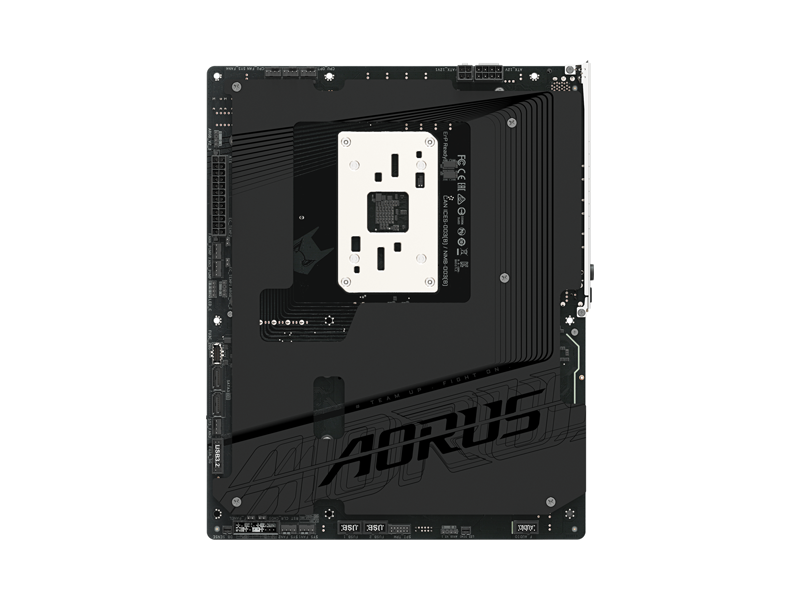 B850 A STEALTH  Материнская плата GIGABYTE B850 A STEALTH/ ATX/ AMD Ryzen 7000/ 8000/ 9000/ 4xDIMM DDR5 5200 MHz/ B850 AM5/ 2xSATA 6G/ 4xM.2 25110/ 22110/ 2580/ 2280/ PCI-E Gen4 x4/ PCI-E Gen4 x4/ x8/ PCI-E Gen5 x16/ Wi-Fi/ BT/ 16xUSB/ 2xUSB-C/ HDMI/ DP/ RJ45 2