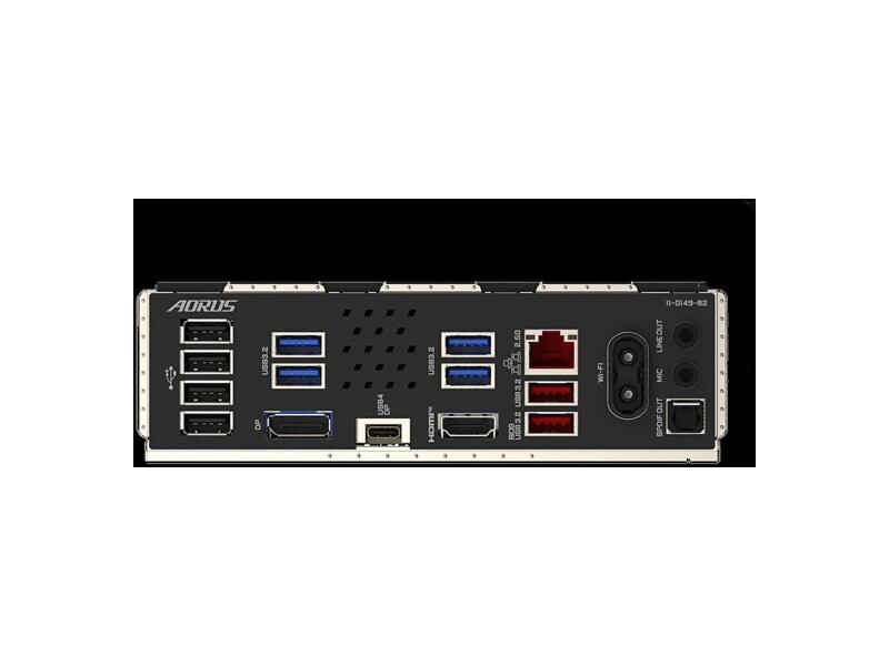 B860M AORUS ELITE WIFI6E  Материнская плата GIGABYTE B860M AORUS ELITE WIFI6E/ microATX/ Intel Core Ultra/ 4xDIMM DDR5 6400 MHz/ B860 LGA1851/ 4xSATA 6G/ 3xM.2 25110/ 22110/ 2580/ 2280/ Wi-Fi/ BT/ 16xUSB/ 2xUSB-C/ HDMI/ DP/ RJ45 1