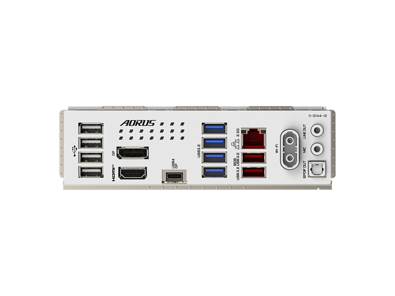 B860 A ELITE WF7 ICE Материнская плата Gigabyte B860 A ELITE WF7 ICE/ ATX/ Intel Core Ultra/ B860 LGA1851/ 4xDIMM DDR5 6400 MHz/ 4xSATA 6G/ 3xM.2 25110/ 22110/ 2580/ 2280/ 2xPCI-E Gen4/ PCI-E Gen5 x16/ Wi-Fi/ BT/ Thunderbolt/ 17xUSB/ HDMI/ RJ45 1