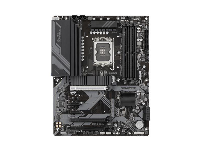 Z790 D  Материнская плата GIGABYTE Z790 D/ ATX/ Intele Celeron/ Pentium Gold 12/ 13/ 14th Gen/ Z790/ 4xDIMM DDR5/ 4xSATA/ 3xM.2/ 8xUSB/ 3xPCI-Ex16/ 2xPCI-E/ HDMI/ DP/ RJ45