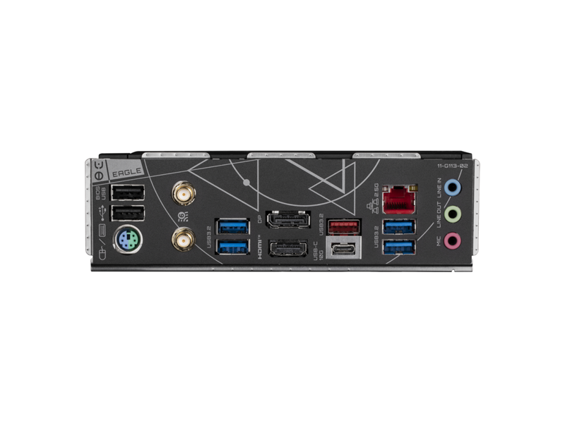 Z790 EAGLE AX Материнская плата GIGABYTE Z790 EAGLE AX/ ATX/ Intel Celeron/ Pentium 12/ 13/ 14th Gen/ Z790 LGA1700/ 4xDIMM DDR5 4800 MHz/ 4xSATA 6G/ 3xM.2/ 3xPCI-E Gen3/ PCI-E Gen4 x4/ PCI-E Gen5 x16/ Wi-Fi/ BT/ 15xUSB/ HDMI/ DP/ RJ45 1