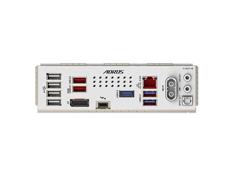 Z890 AORUS ELITE WIFI7 ICE  Материнская плата GIGABYTE Z890 AORUS ELITE WIFI7 ICE/ ATX/ Intel Ultra/ 4xDIMM DDR5 6400 MHz/ Z890 LGA1851/ 4xSATA 6G/ 4xM.2 25110/ 22110/ 2580/ 2280/ 2xPCI-E Gen4 x16/ PCI-E Gen5 x16/ Wi-Fi/ B/ 15xUSB/ 2xUSB-C/ HDMI/ DP/ RJ45 1