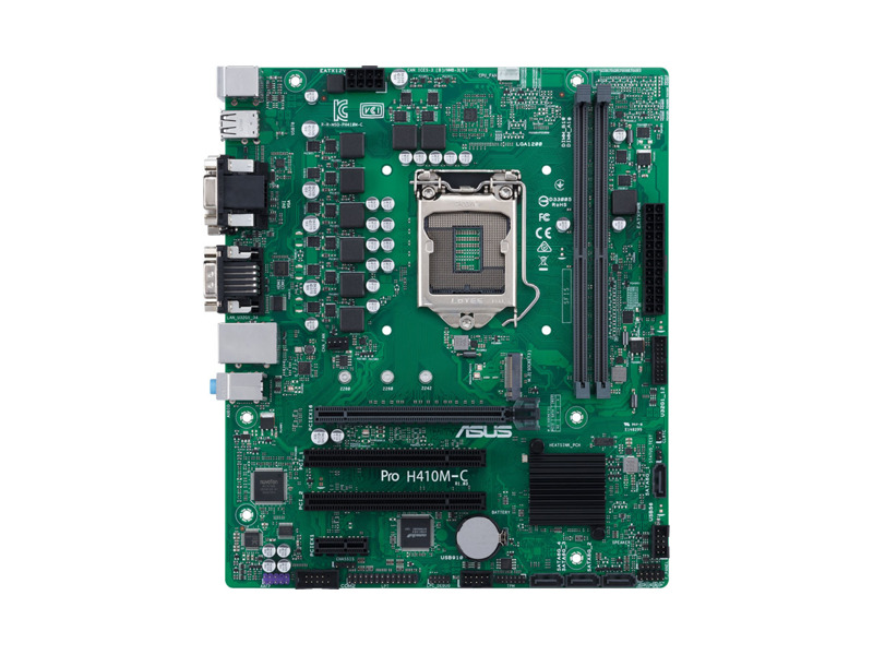 90MB1480-M0EAYC  ASUS PRO H410M-C/ CSM LGA1200, l H410, 4x DDR4 up to 128GB, 6x SATA 6Gb/ s, 2x M.2 Slot, 2 x DisplayPortm, | 1 x HDMI Port, Micro-ATX 3