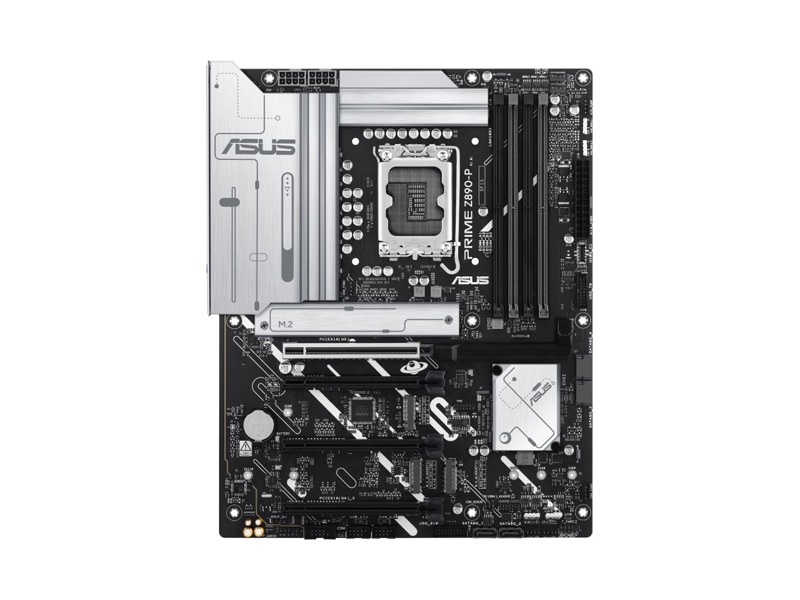 90MB1I50-M0EAY0  Motherboard Asus PRIME Z890-P/ Z890/ Intel Core Ultra/ 4x DIMM DDR5/ 4xM.2 2242/ 2260/ 2280/ 22110/ 4xSATA6G/ 8xUSB/ 1x PCI-E 5.0 x16/ 3x PCI-E 4.0 x16/ 8xUSB/ HDMI/ DP/ RJ45