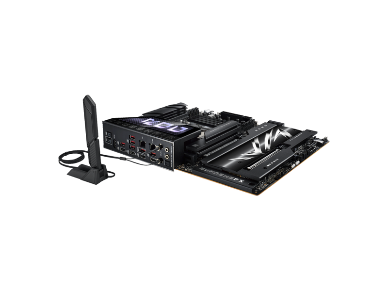 90MB1IE0-M0EAY0  Материнская плата ROG CROSSHAIR X870E HERO/ ATX/ AMD Ryzen 7000/ 8000/ 9000/ X870E AM5/ 4xDIMM DDR5/ 4xSATA 6G/ 5xM.2/ 2xPCI-E x16/ 16xUSB/ Wi-Fi/ RJ45 2