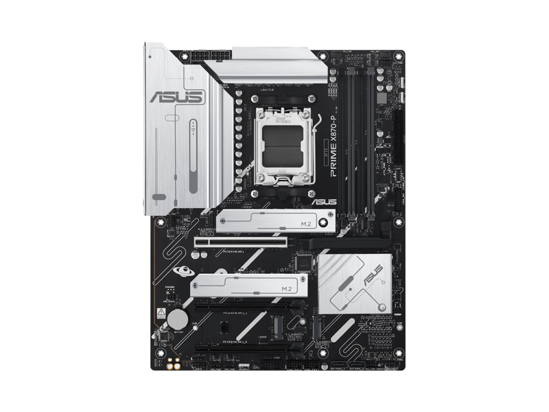 90MB1IT0-M0EAY0  ASUS PRIME X870-P AMD Ryzen9000/ 8000/ 7000 4xDIMM DDR5 4xM.2 2242/ 2260/ 2280 2xSATA6G 3x PCI-E 17xUSB HDMI RJ45