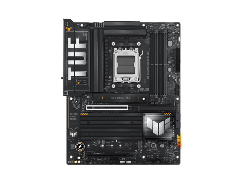 90MB1IU0-M0EAY0  ASUS TUF GAMING X870-PLUS WIFI AMD Ryzen 9000/ 8000/ 7000 4xDIMM DDR5 4xM.2 2242/ 2260/ 2280 2xSATA6G 17xUSB HDMI RJ45