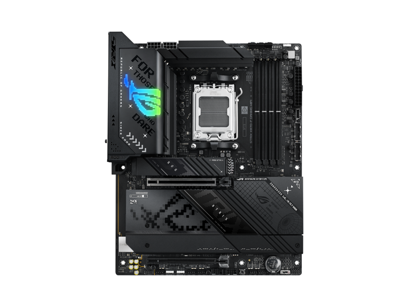 90MB1IV0-M0EAY0  Motherboard Asus ROG STRIX X870-F GAMING WIFI/ х870/ AMD Ryzen 9000/ 8000/ 7000/ 4x DIMM DDR5/ 3xPCI-E/ 5xM.2 2242/ 2260/ 2280/ / Wi-Fi/ BT/ 12xUSB/ DP/ HDMI